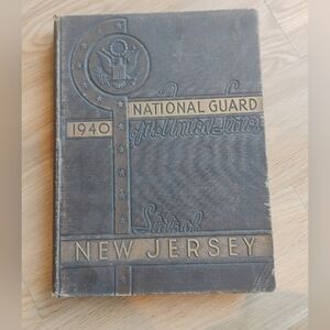 WWII Era New Jersey National Guard 1940 Pictorial Unit History Book